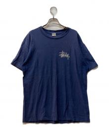stussy（ステューシー）の古着「00s ロゴTシャツ」｜ネイビー