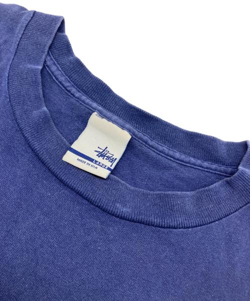 stussy（ステューシー）stussy (ステューシー) 00s ロゴTシャツ ネイビー サイズ:Lの古着・服飾アイテム