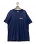 stussy（ステューシー）の古着「00s ロゴTシャツ」｜ネイビー