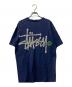 stussy (ステューシー) 00s ロゴTシャツ ネイビー サイズ:L：7000円