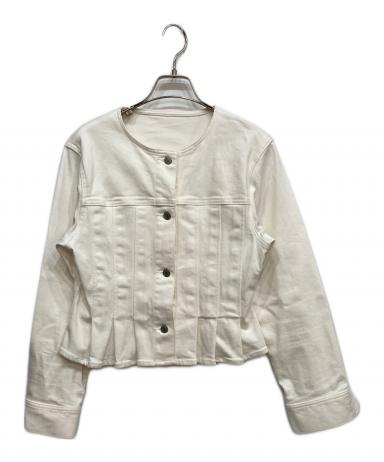 中古・古着通販】ANAYI (アナイ) ストレッチデニムノーカラー