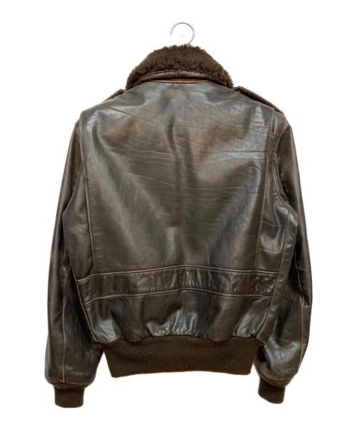 Schott（ショット）Schott (ショット) 【古着】G-1レザーフライトジャケット ブラウン サイズ:40の古着・服飾アイテム