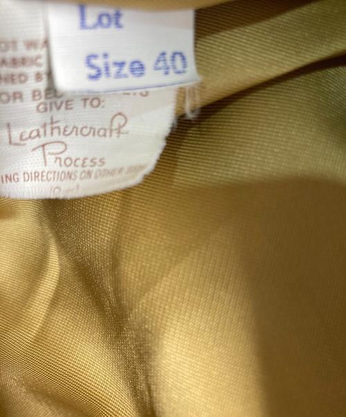Schott（ショット）Schott (ショット) 【古着】G-1レザーフライトジャケット ブラウン サイズ:40の古着・服飾アイテム