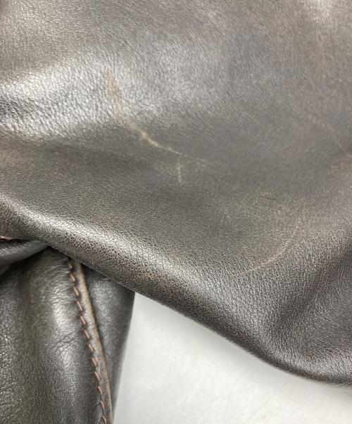 Schott（ショット）Schott (ショット) 【古着】G-1レザーフライトジャケット ブラウン サイズ:40の古着・服飾アイテム