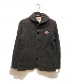 DANTONダントン）の古着「モッサー丸えりジャケット」｜グレー