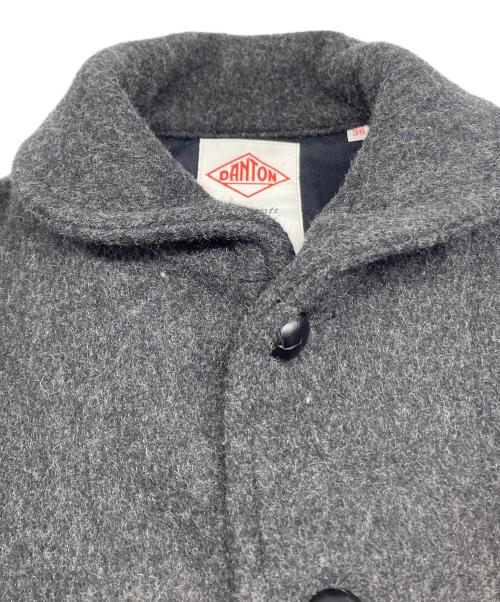 DANTON（ダントン）DANTON (ダントン) モッサー丸えりジャケット グレー サイズ:38の古着・服飾アイテム