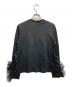 noir kei ninomiya (ノワール ケイ ニノミヤ) ロングスリーブフリルカットソー ブラック サイズ:S：11000円