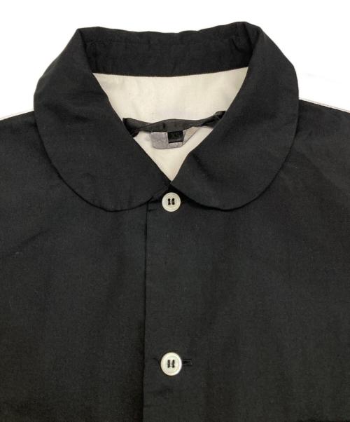 COMME des GARCONS（コムデギャルソン）COMME des GARCONS (コムデギャルソン) 丸襟バイカラーシャツ ブラック サイズ:XSの古着・服飾アイテム