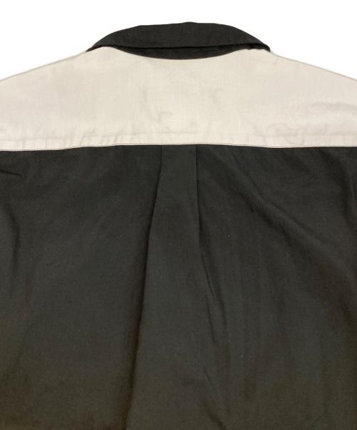 COMME des GARCONS（コムデギャルソン）COMME des GARCONS (コムデギャルソン) 丸襟バイカラーシャツ ブラック サイズ:XSの古着・服飾アイテム