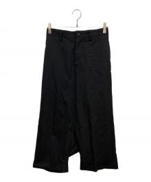 JUNYA WATANABE COMME des GARCONS（ジュンヤワタナベ コムデギャルソン）の古着「ウールサルエルスラックス」｜ネイビー