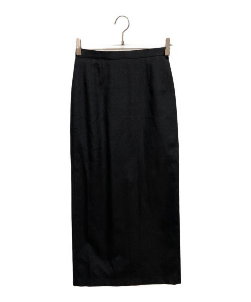 JUNYA WATANABE COMME des GARCONS（(ジュンヤワタナベ コムデギャルソン）JUNYA WATANABE COMME des GARCONS ((ジュンヤワタナベ コムデギャルソン) リネンブレンドスカート ネイビー サイズ:ＸＳの古着・服飾アイテム