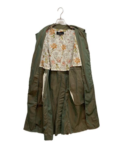 tricot COMME des GARCONS（トリココムデギャルソン）tricot COMME des GARCONS (トリココムデギャルソン) ステンカラーコート グリーン サイズ:Ｓの古着・服飾アイテム