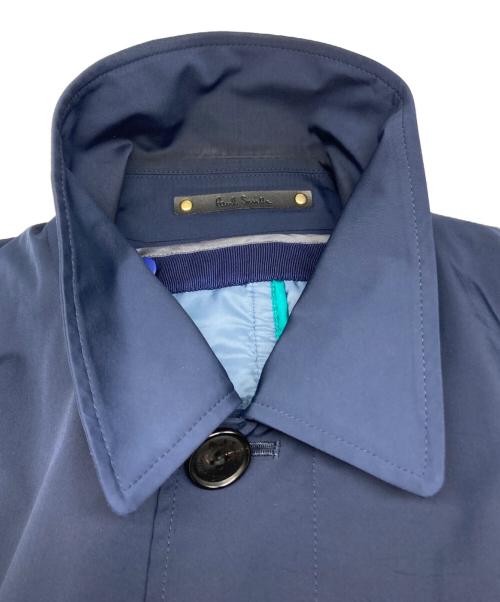 PAUL SMITH（ポールスミス）Paul Smith (ポールスミス) ライナー付き ステンカラー コート ネイビー サイズ:Lの古着・服飾アイテム