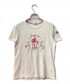 MONCLERモンクレール）の古着「ロゴTシャツ」｜ホワイト