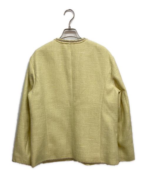 CELFORD（セルフォード）CELFORD (セルフォード) ツイードジャケット イエロー サイズ:38 未使用品の古着・服飾アイテム