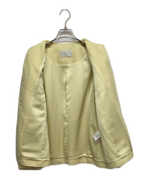 CELFORD（セルフォード）CELFORD (セルフォード) ツイードジャケット イエロー サイズ:38 未使用品の古着・服飾アイテム