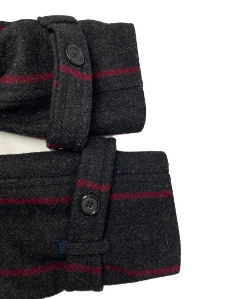 Aquascutum（アクアスキュータム）Aquascutum (アクアスキュータム) ウールダブルロングコートロングコート グレー サイズ:FREEの古着・服飾アイテム