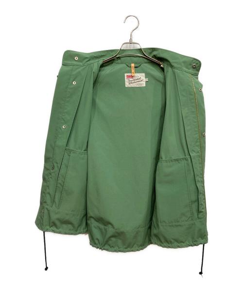 Traditional Weatherwear（トラディショナルウェザーウェア）Traditional Weatherwear (トラディショナルウェザーウェア) フーデットブルゾン グリーン サイズ:32の古着・服飾アイテム