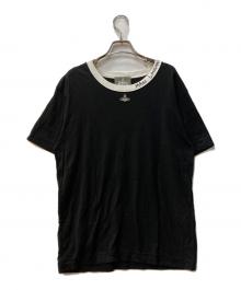 Vivienne Westwood man（ヴィヴィアン ウェストウッド マン）の古着「オーブロゴTシャツ」｜ブラック