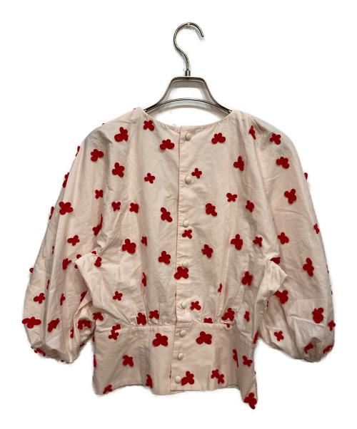 leur logette（ルールロジェット）leur logette (ルールロジェット) 長袖ブラウス ピンク サイズ:1の古着・服飾アイテム