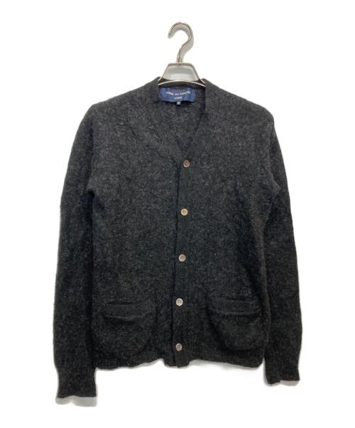 COMME des GARCONS HOMME（コムデギャルソン オム）COMME des GARCONS HOMME (コムデギャルソン オム) ウールカーディガン グレー サイズ:Ｍの古着・服飾アイテム