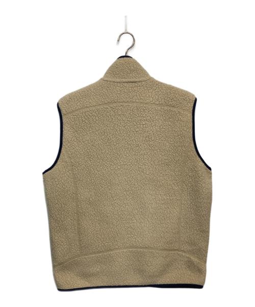 Patagonia（パタゴニア）Patagonia (パタゴニア) RETRO PILE VEST レトロパイルベスト ベージュ サイズ:Lの古着・服飾アイテム