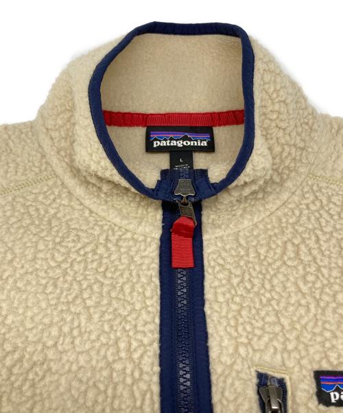 Patagonia（パタゴニア）Patagonia (パタゴニア) RETRO PILE VEST レトロパイルベスト ベージュ サイズ:Lの古着・服飾アイテム