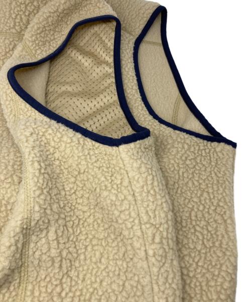 Patagonia（パタゴニア）Patagonia (パタゴニア) RETRO PILE VEST レトロパイルベスト ベージュ サイズ:Lの古着・服飾アイテム