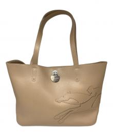 LONGCHAMP（ロンシャン）の古着「SHOP IT Mトートバッグ」｜ベージュ
