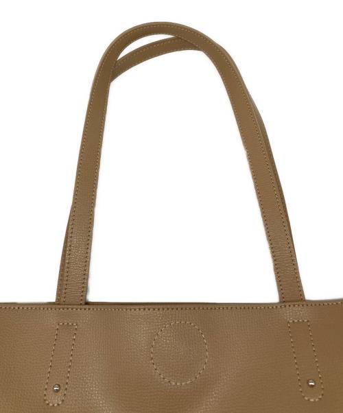 LONGCHAMP（ロンシャン）LONGCHAMP (ロンシャン) SHOP IT Mトートバッグ ベージュの古着・服飾アイテム