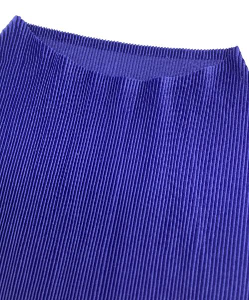 PLEATS PLEASE（プリーツプリーズ）PLEATS PLEASE (プリーツプリーズ) プリーツノースリーブカットソー ブルー サイズ:3の古着・服飾アイテム