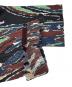 中古・古着 PLEATS PLEASE (プリーツプリーズ) FROSTY FOREST PANTS ブラック×ホワイト サイズ:3：27000円