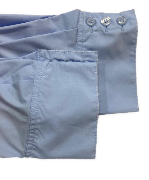 Snidel（スナイデル）Snidel (スナイデル) リボンシャツ ブルー サイズ:FREEの古着・服飾アイテム