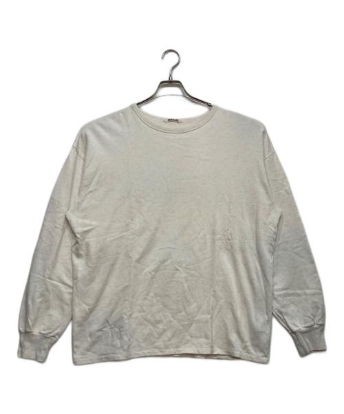 AURALEE（オーラリー）AURALEE (オーラリー) LIGHT FLOWY SWEAT P/O ホワイト サイズ:4の古着・服飾アイテム