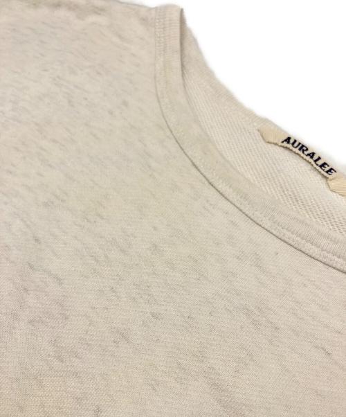 AURALEE（オーラリー）AURALEE (オーラリー) LIGHT FLOWY SWEAT P/O ホワイト サイズ:4の古着・服飾アイテム