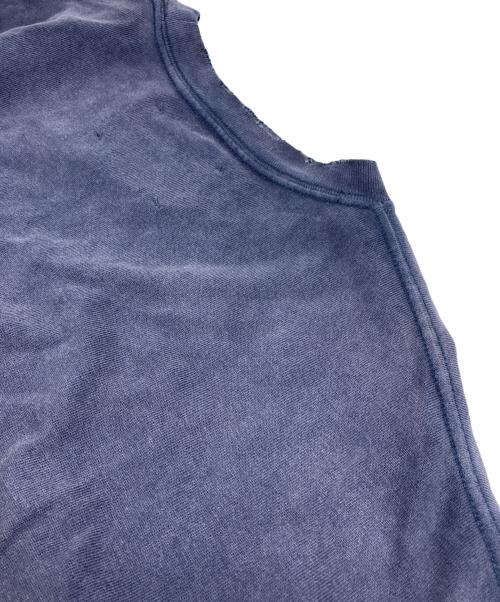 MAISON SPECIAL（メゾンスペシャル）MAISON SPECIAL (メゾンスペシャル) - Cookie Monster - Prime-Over Crew Neck Long Sleeve T-Shirt ネイビー サイズ:2の古着・服飾アイテム