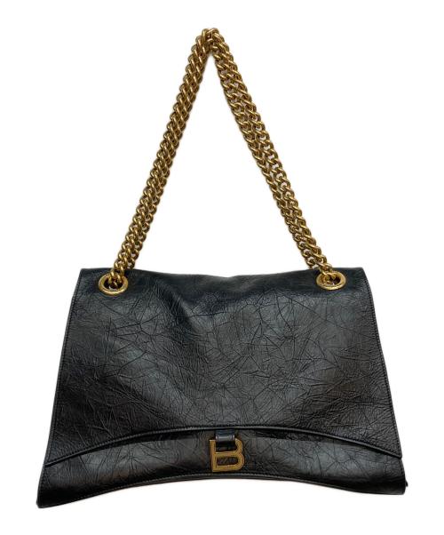 BALENCIAGA（バレンシアガ）BALENCIAGA (バレンシアガ) Crush Large Chain Bag ブラックの古着・服飾アイテム