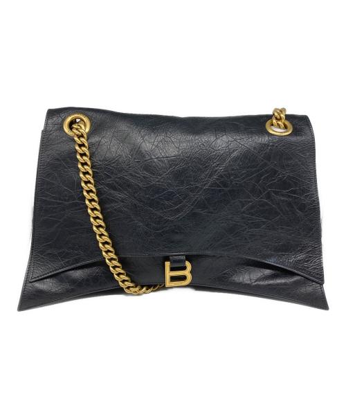 BALENCIAGA（バレンシアガ）BALENCIAGA (バレンシアガ) Crush Large Chain Bag ブラックの古着・服飾アイテム