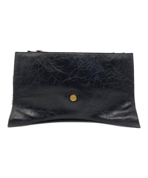 BALENCIAGA（バレンシアガ）BALENCIAGA (バレンシアガ) Crush Large Chain Bag ブラックの古着・服飾アイテム
