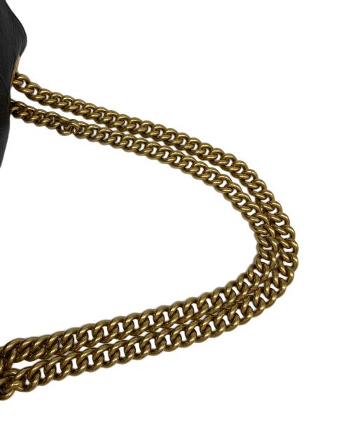 BALENCIAGA（バレンシアガ）BALENCIAGA (バレンシアガ) Crush Large Chain Bag ブラックの古着・服飾アイテム