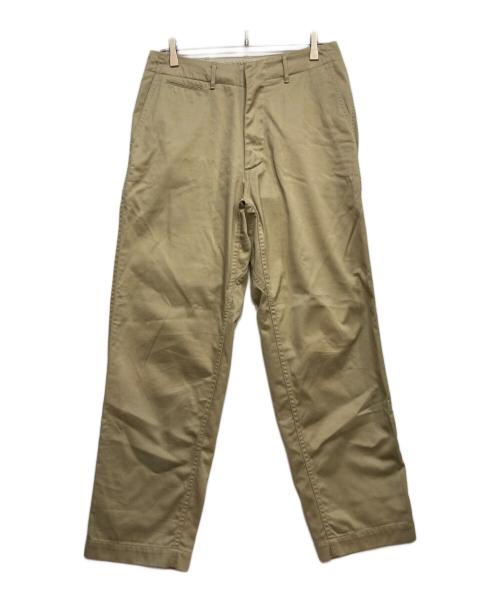 nanamica（ナナミカ）nanamica (ナナミカ) Wide Chino Pants ベージュ サイズ:30の古着・服飾アイテム
