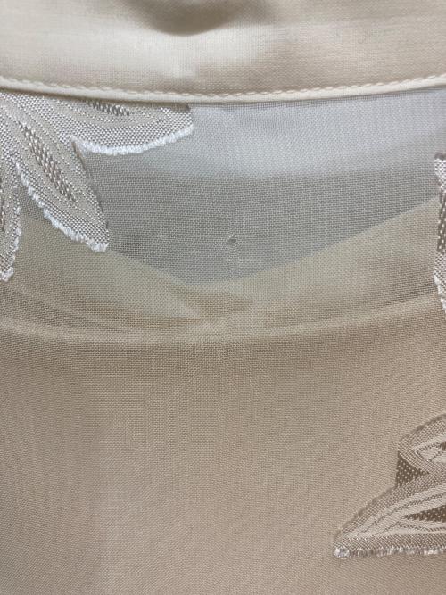 CAPRICIEUX LE'MAGE（カプリシューレマージュ）CAPRICIEUX LE'MAGE (カプリシューレマージュ) バンドカラーワンピース アイボリー サイズ:Ｓの古着・服飾アイテム