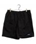 Patagonia（パタゴニア）の古着「BAGGIES SHORTS - 7IN バギー ショーツ」｜ブラック