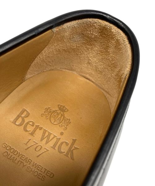 berwick（バーウィック）berwick (バーウィック) コインローファー ブラック サイズ:7 1/2の古着・服飾アイテム