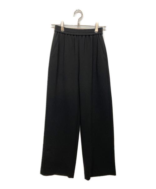 SALON adam et rope'（サロンアダムエロペ）SALON adam et rope' (サロンアダムエロペ) トリアセ リラクシー パンツ ブラック サイズ:Sの古着・服飾アイテム