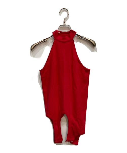 beautiful people（ビューティフルピープル）beautiful people (ビューティフルピープル) double-end cotton wool rib tank top レッド サイズ:34の古着・服飾アイテム