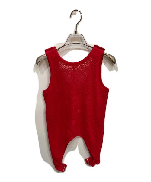 beautiful people（ビューティフルピープル）beautiful people (ビューティフルピープル) double-end cotton wool mesh tank top レッド サイズ:34の古着・服飾アイテム