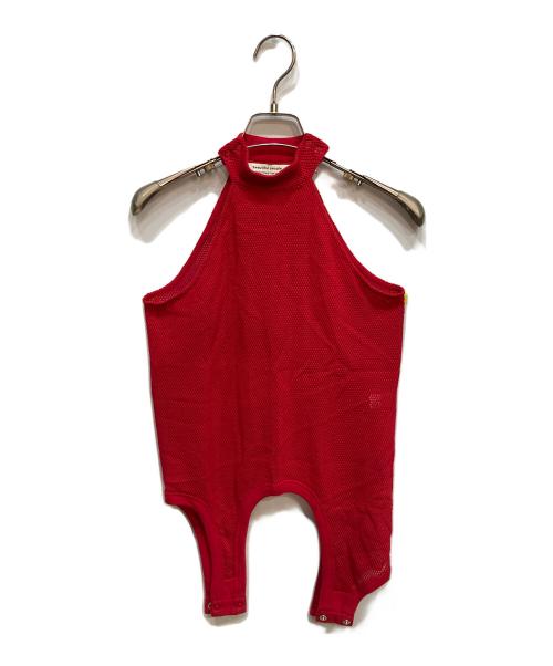 beautiful people（ビューティフルピープル）beautiful people (ビューティフルピープル) double-end cotton wool mesh tank top レッド サイズ:34の古着・服飾アイテム
