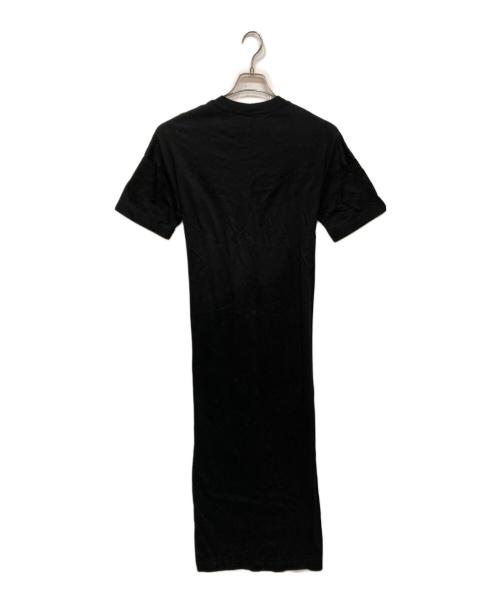Mame Kurogouchi（マメクロゴウチ）Mame Kurogouchi (マメクロゴウチ) Suvin Cotton Jersey Dress スビン コットン ジャージー ドレス ブラック サイズ:1の古着・服飾アイテム