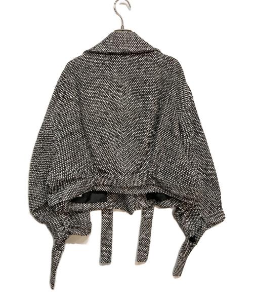 Snidel（スナイデル）Snidel (スナイデル) ショートブルゾン グレー サイズ:Sの古着・服飾アイテム